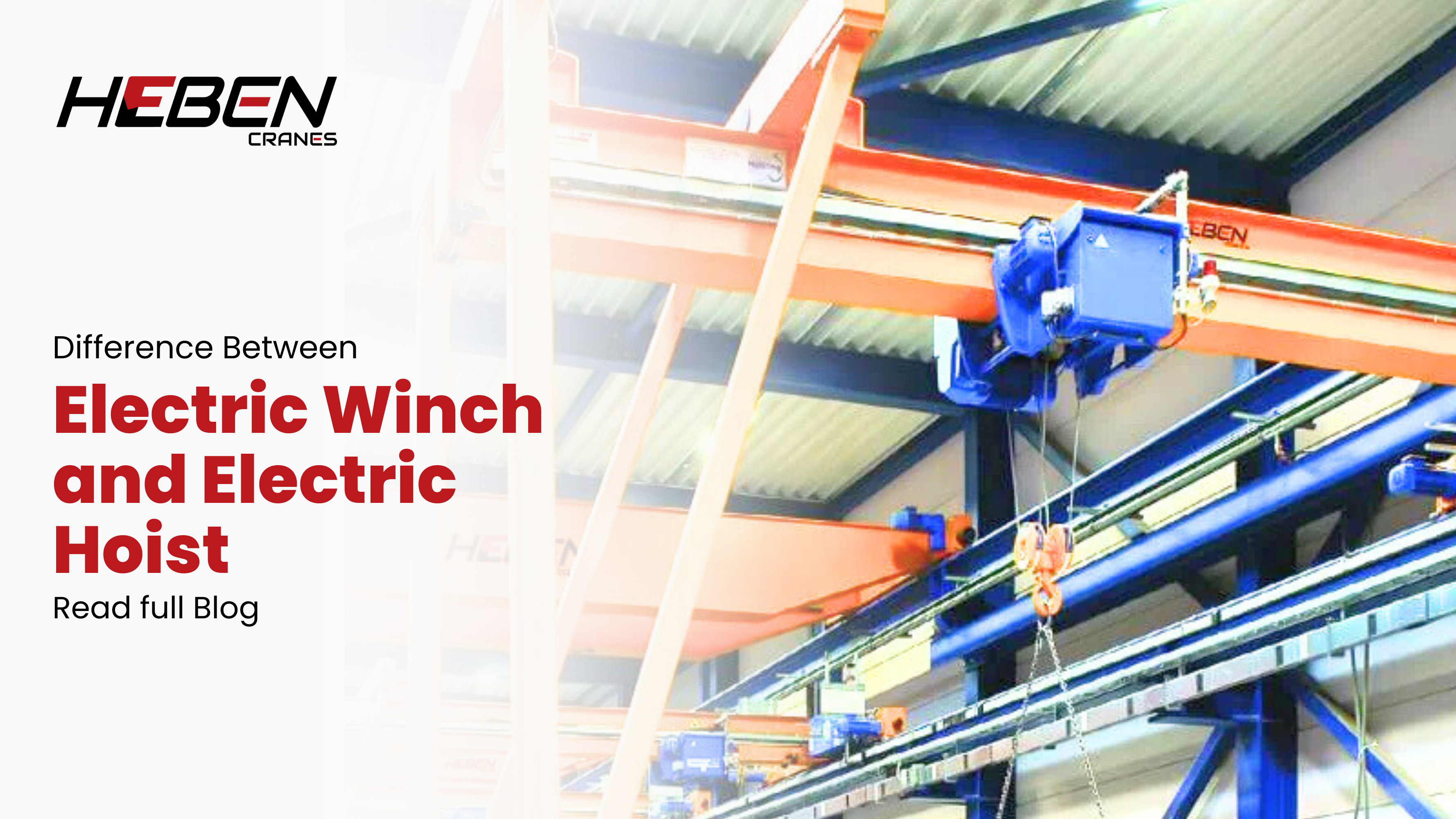 The Difference Between Electric Winch and Electric Hoist