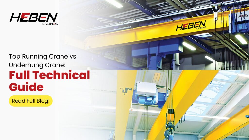 Top Running Crane vs Underhung Crane: Full Technical Guide